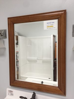 Madeli Medicine Cabinet Nicklas Supply Dark Cherry Mirror
