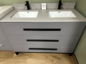 Madeli 48" Double Bowl Vanity, Counter Top, Sinks & Faucets (S2598126)