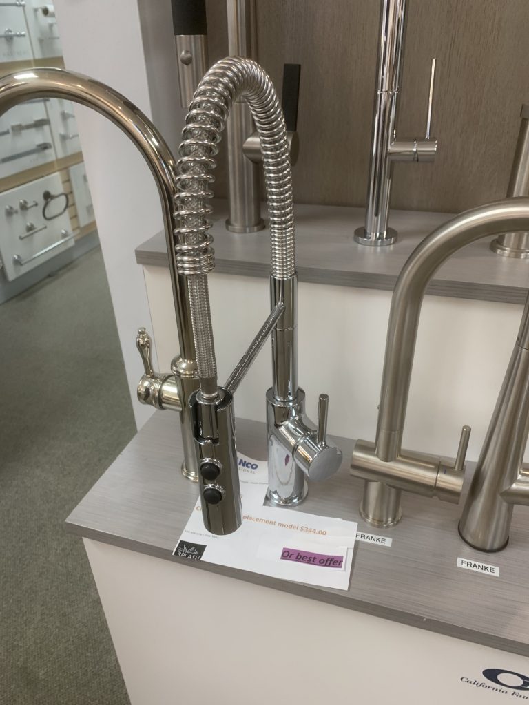 Blanco Chrome Professional Kitchen Faucet Nicklas Supply