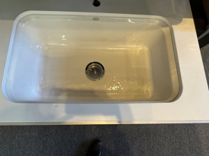 Kohler Bakersfield 33" Kitchen Sink - Biscuit